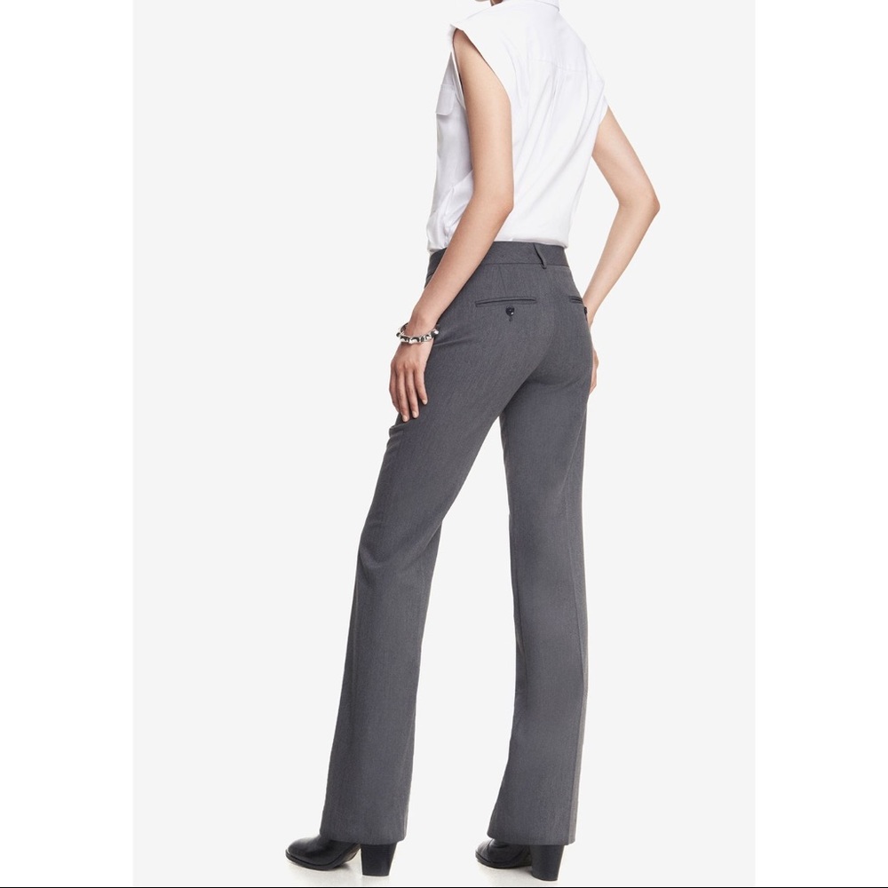 Express Dark Gray Editor Pants - image 2
